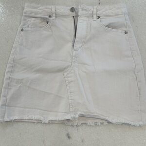 Loft Whit Denim Skirt